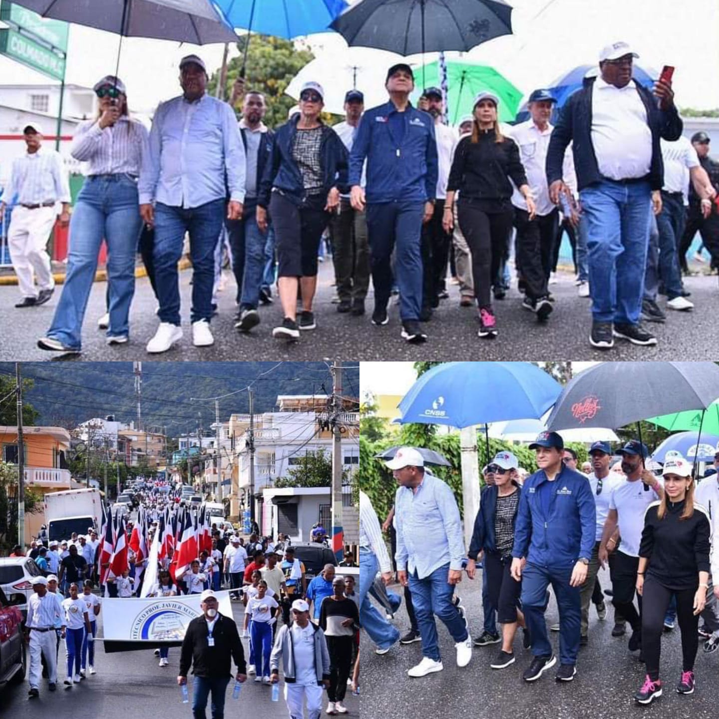 Autoridades realizan caminata para concientizar población sobre estilo de vida saludable