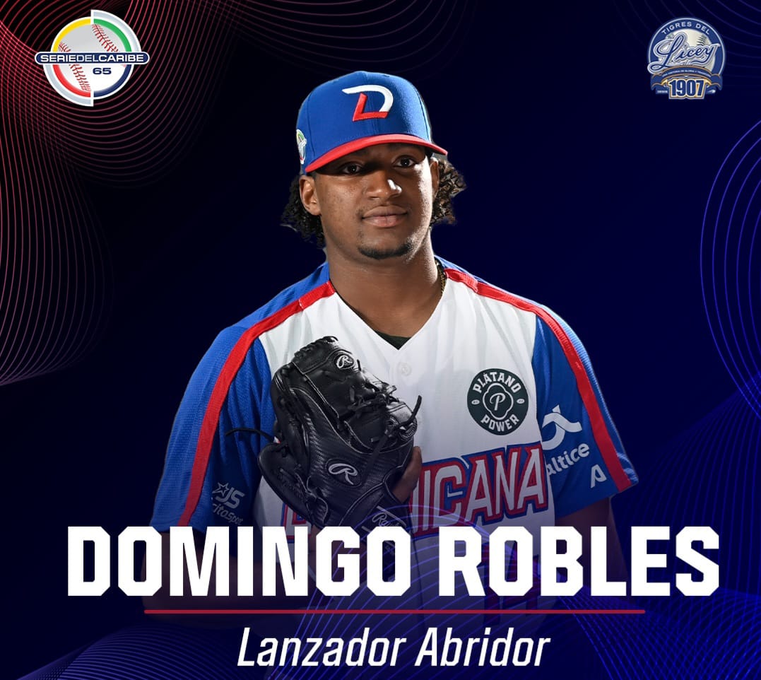 Pitcher puertoplateño pudiera ser el salvador de los Tigres del Licey tras derrota ante Colombia en Serie del Caribe