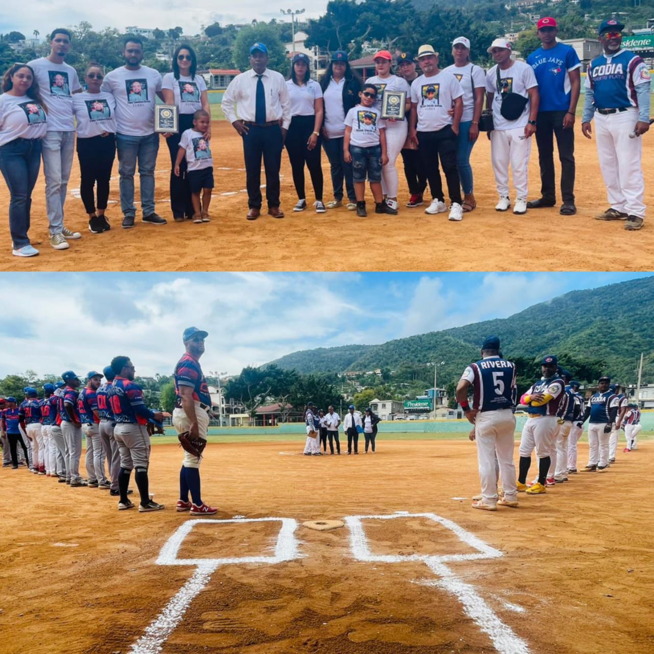 CODIA en Puerto Plata rinde homenaje póstumo a 2 ingenieros durante actividad deportiva