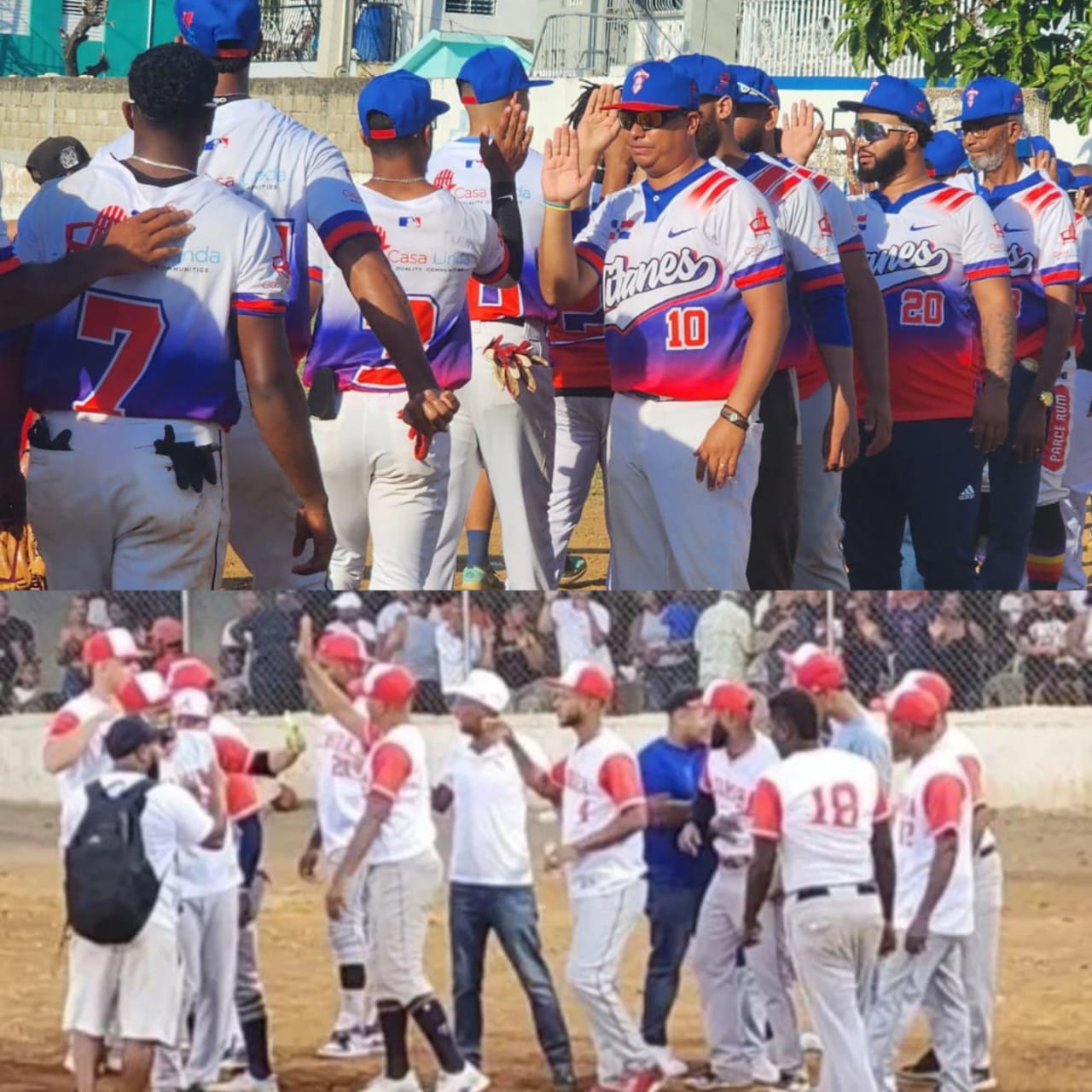 Titanes de Casa Linda y Altamira Basseball Club abren Round Robin con sendas victorias