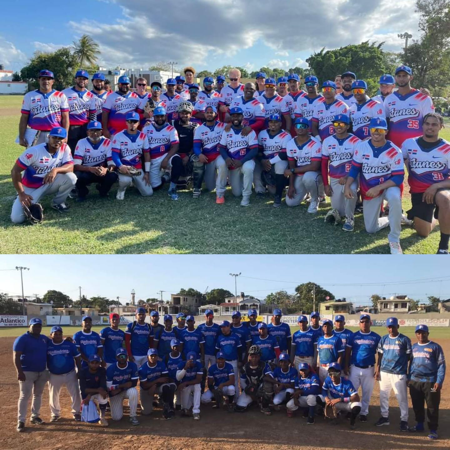 Titanes, Gladiadores y Altamira triunfan en inicio Liga de Béisbol Superior de Puerto Plata