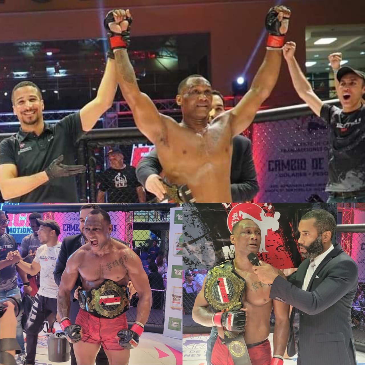 Peleador de Puerto Plata se corona campeón semicompleto de MMA