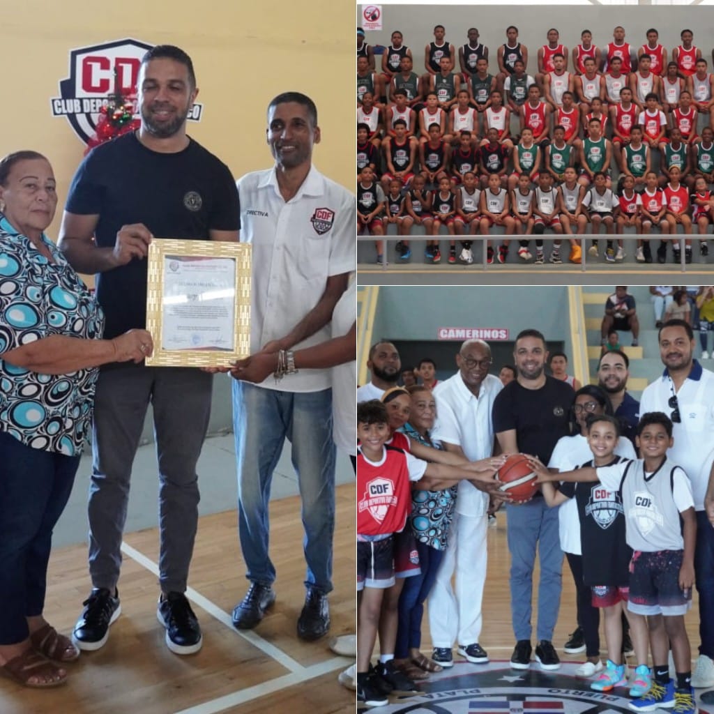 Club Deportivo Fantástico de Puerto Plata inaugura su tradicional torneo de baloncesto navideño   