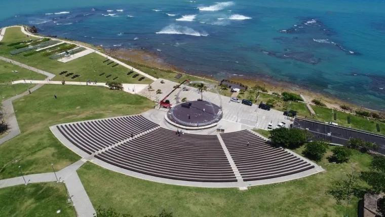 A falta del teleferico, el anfiteatro