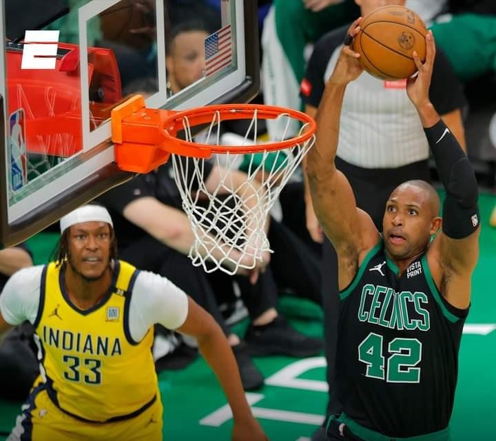 Puertoplateño Al Horford anotó 7 triples en tercera victoria al hilo de los Celtics sobre Pacers