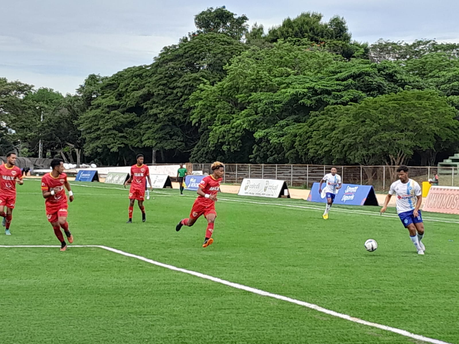 Atlántico FC consigue importante triunfo con gol de Alexander De León ante el Atlético Vega Real