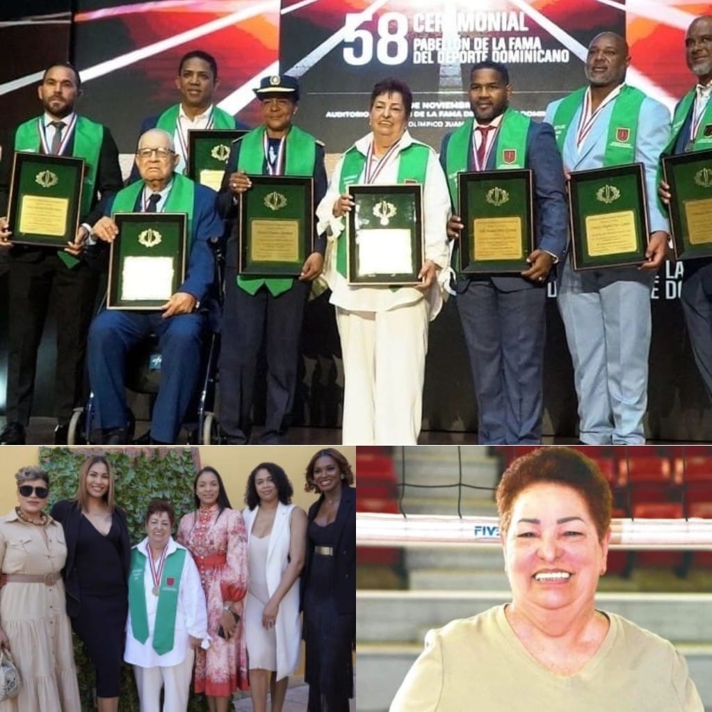    Puertoplateña Mayo Sibilia exaltada a la inmortalidad tras ingresar al Pabellón de la Fama del Deporte de RD  