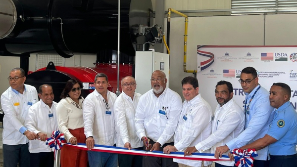 Instalan moderno centro de tratamiento de desechos internacionales en Aeropuerto de Puerto Plata   