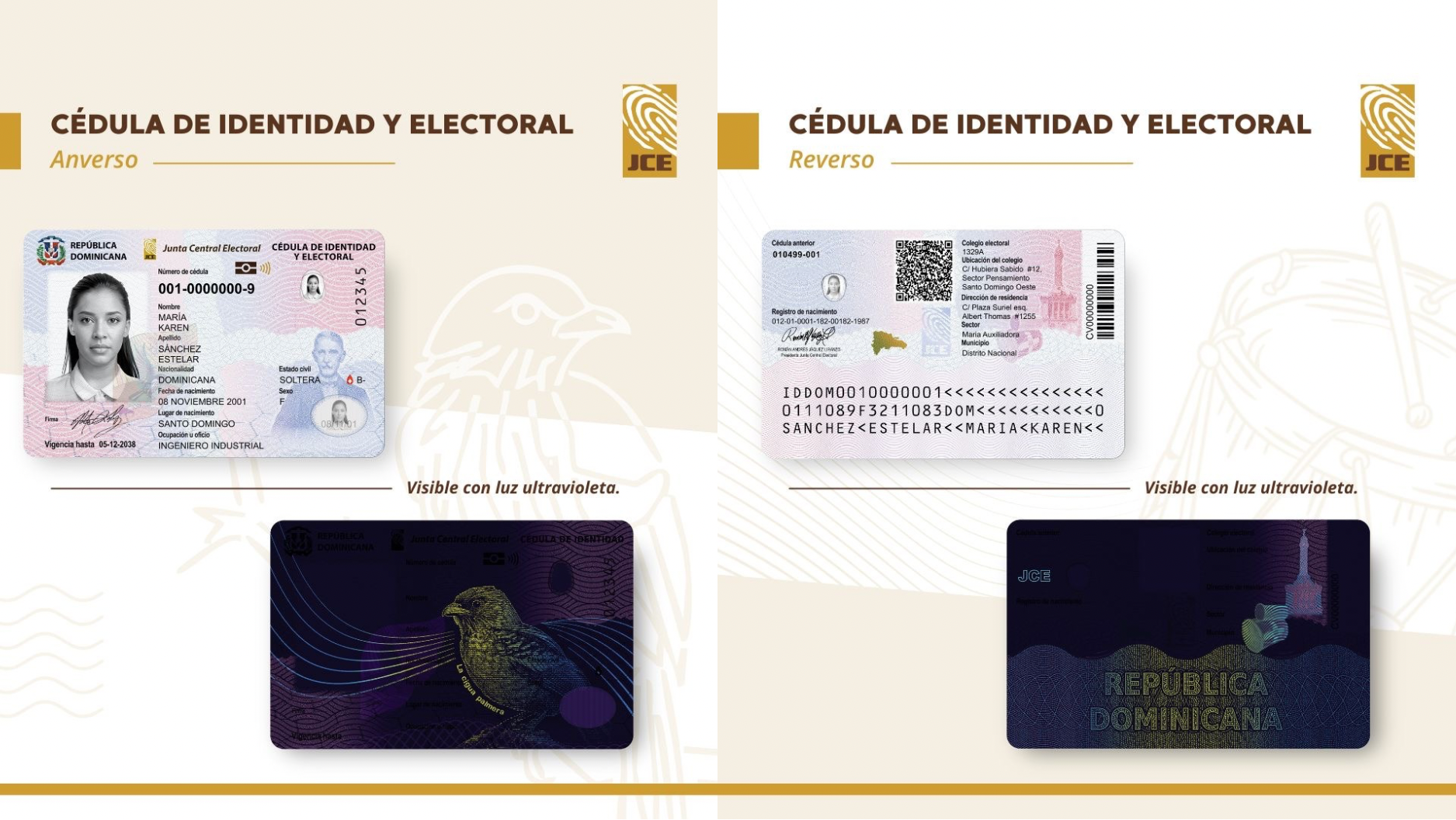 JCE presenta diseño de las nuevas cédulas a periodistas, comunicadores y líderes de opinión  