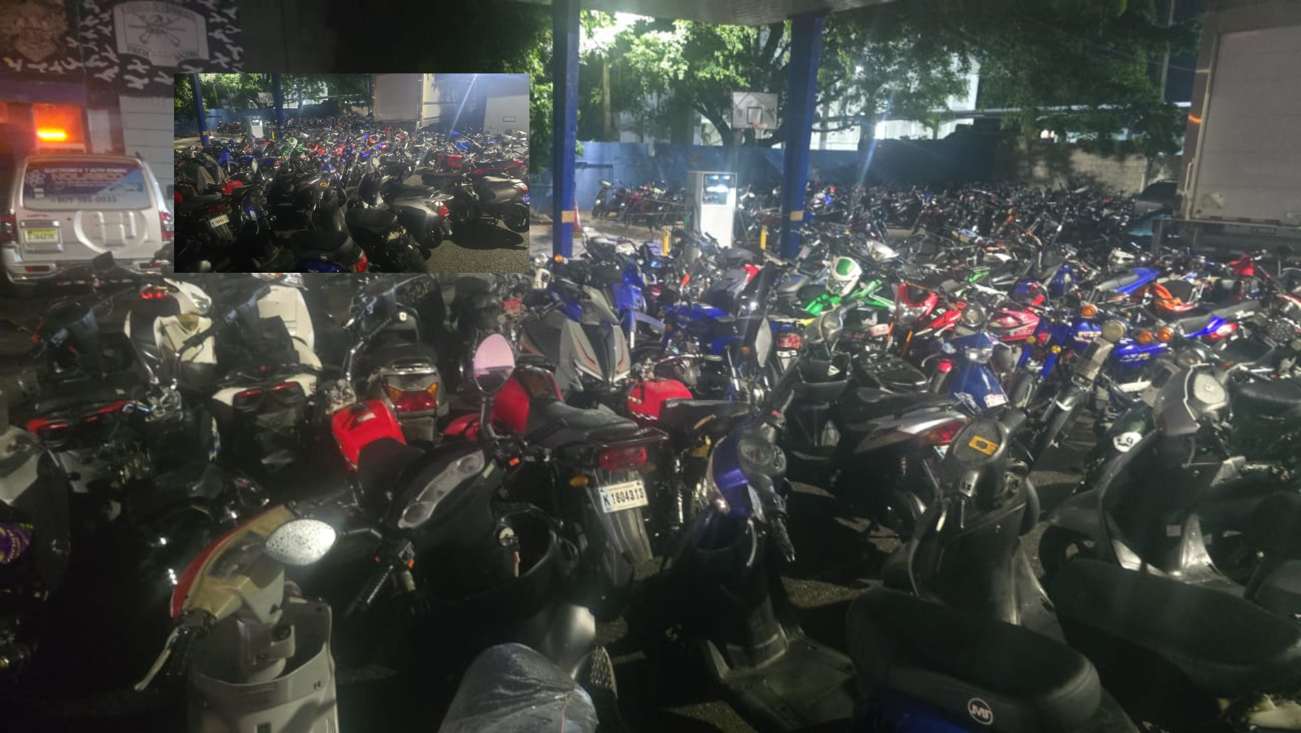 La Policía retiene cientos de motocicletas en Puerto Plata por alterar la paz de la población