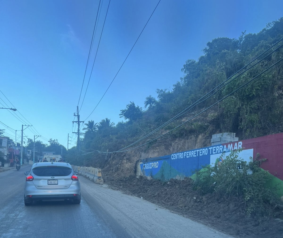 El caos en el tránsito de Sosúa