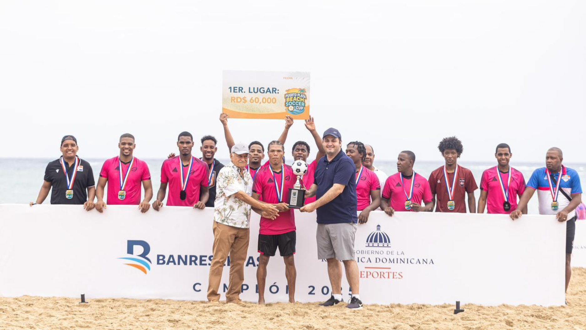  Galaxticos Sur-Este se corona campeón de la exitosa Puerto Plata Beach Soccer Cup 2025