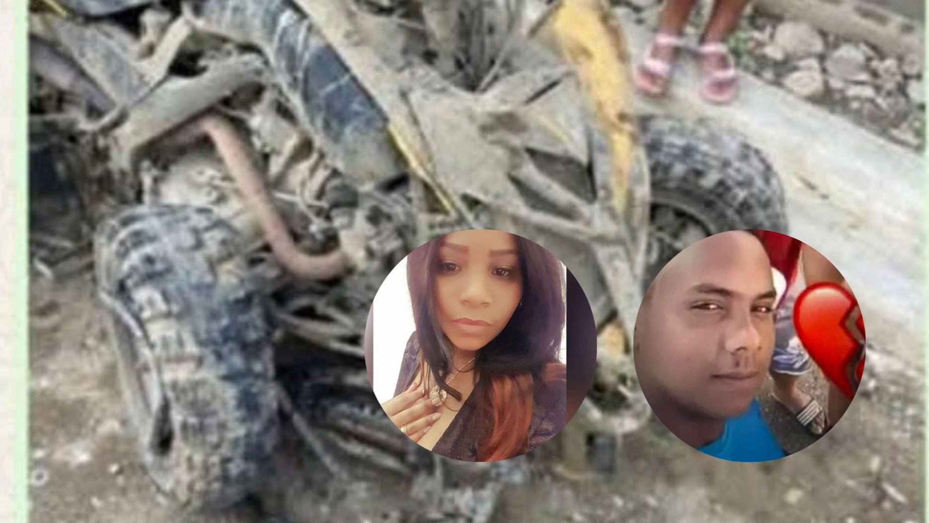 Dos muertos y dos lesionados en accidentes de motocicletas ocurridos el Jueves Santo en Puerto Plata