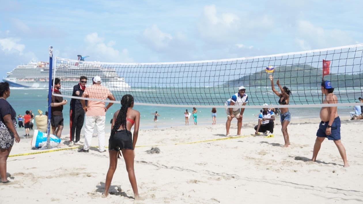 Realizan con éxito el Campamento Recreativo Semana Santa 2026 en Playa Teco, Maimón