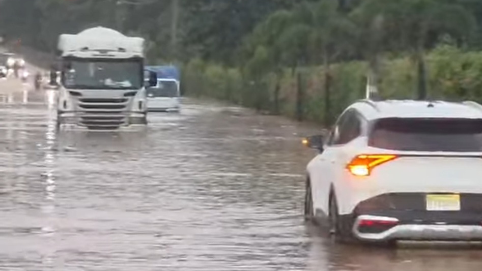 Inundaciones afectan sectores de Sosúa y Puerto Plata