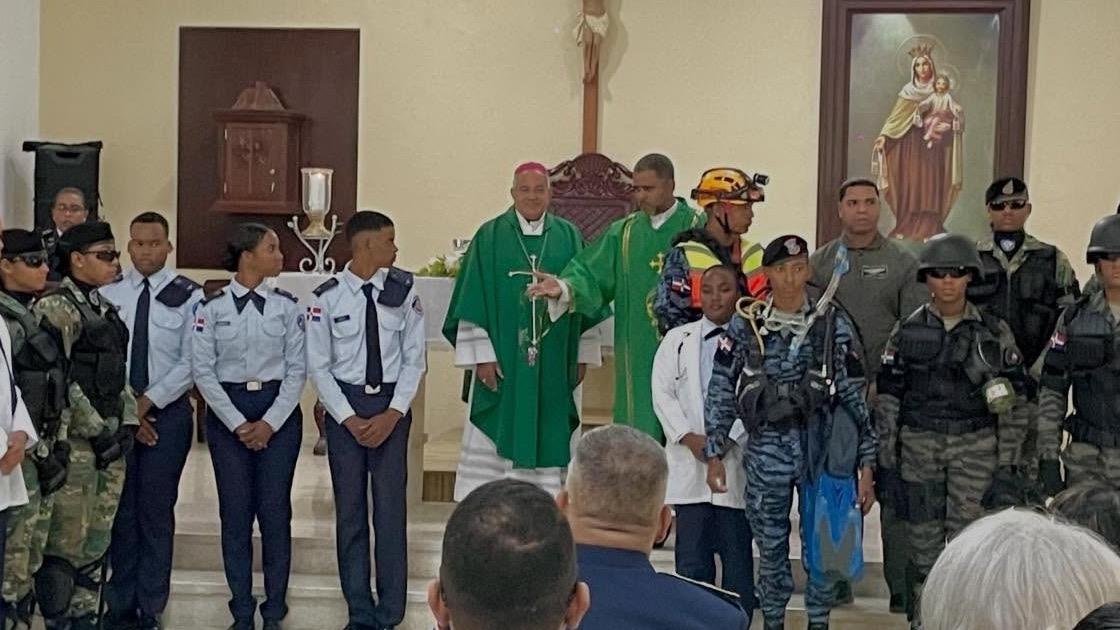 Base Aérea Puerto Plata celebró misa por el 78.º aniversario de la Fuerza Aérea de la República Dominicana