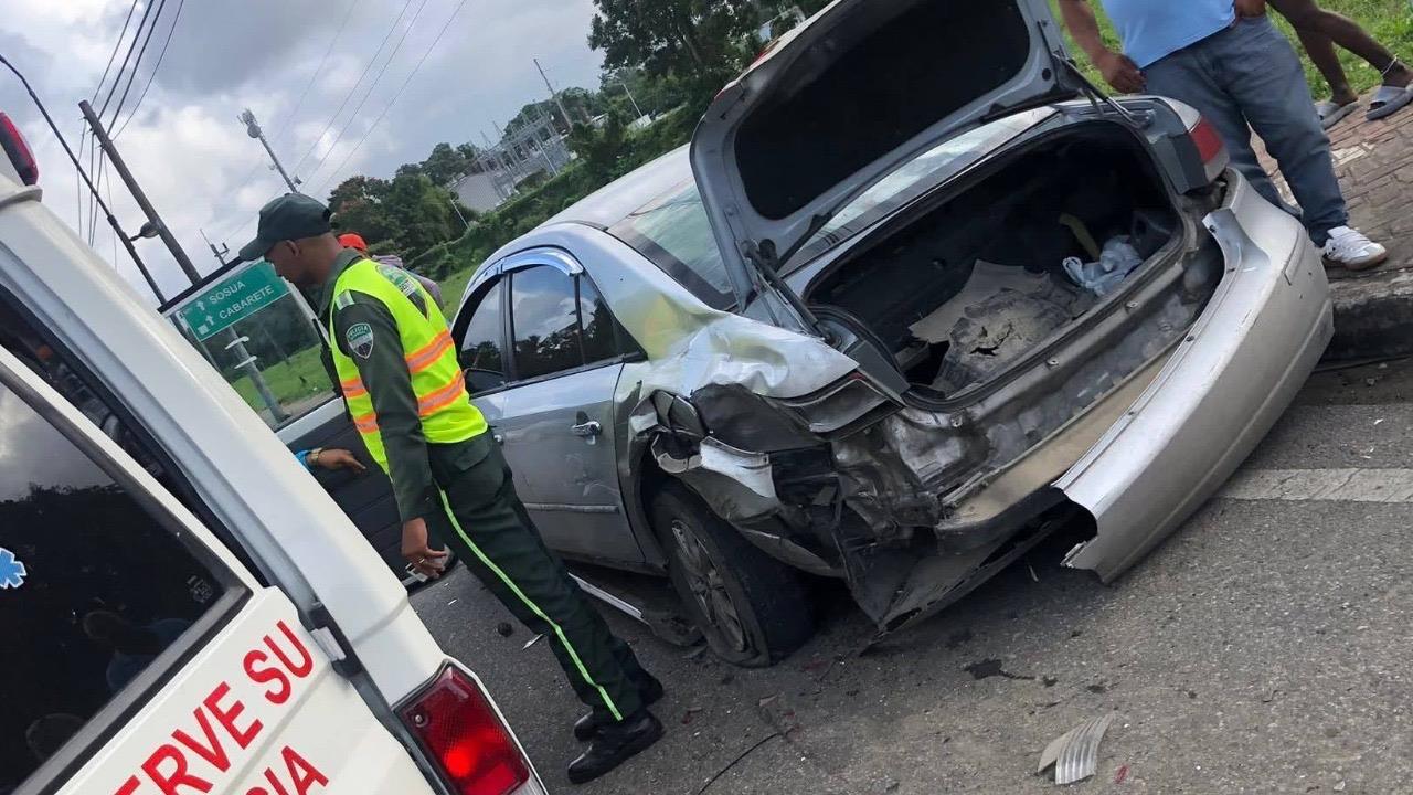 Accidentes dejan varios heridos en vías de Puerto Plata