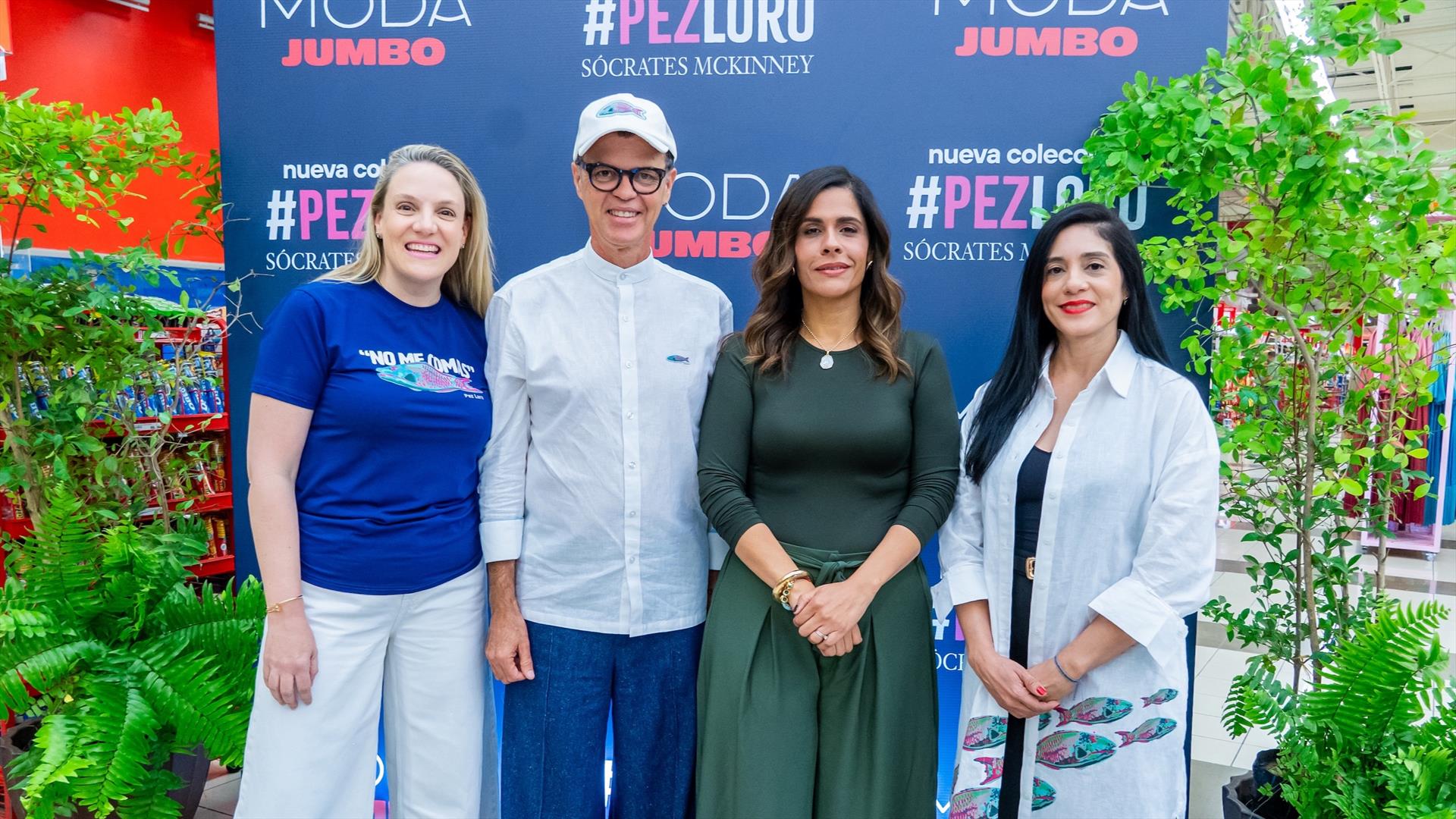 Jumbo y Sócrates McKinney presentan “Pez Loro”, una colección con propósito que lleva un mensaje de conciencia ambiental