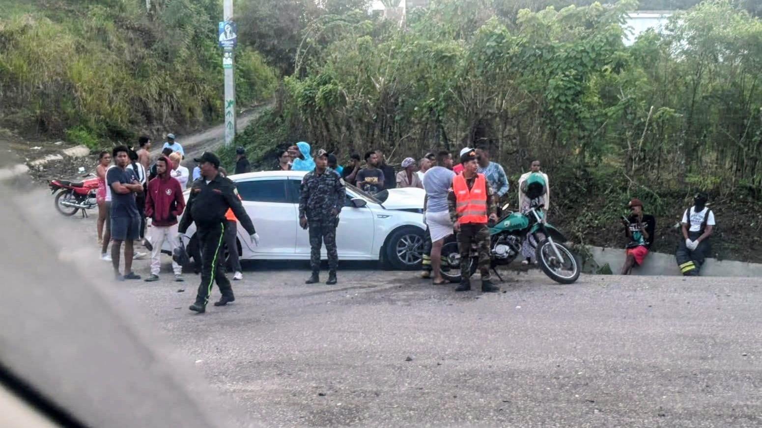 Mueren dos en accidentes de tránsito ocurridos en Maimón y Puerto Plata; joven resulta herido en Sosúa